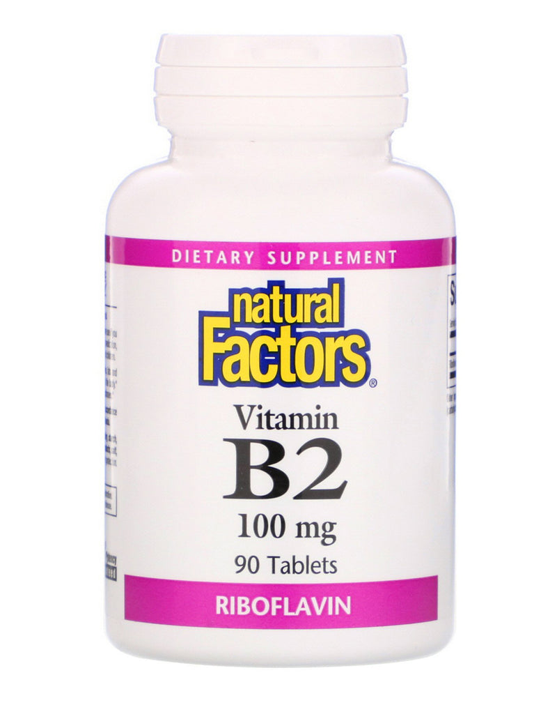 Natural Factors Vitamin B2 100 MG * 90