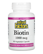 Natural Factors Biotin 1000 MCG * 90