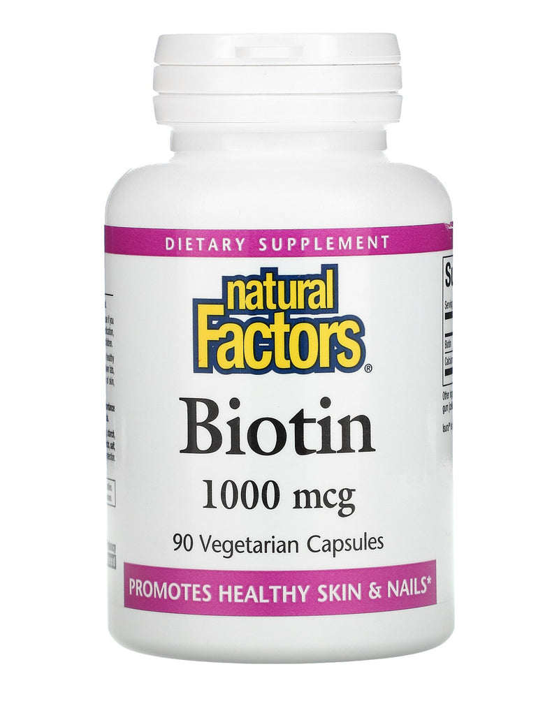 Natural Factors Biotin 1000 MCG * 90