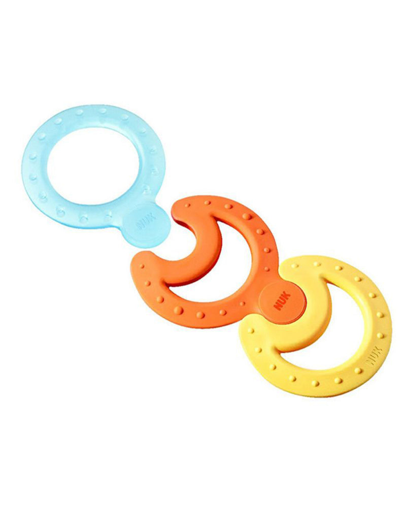 NUK Connect-and-Play Teething Ring Set