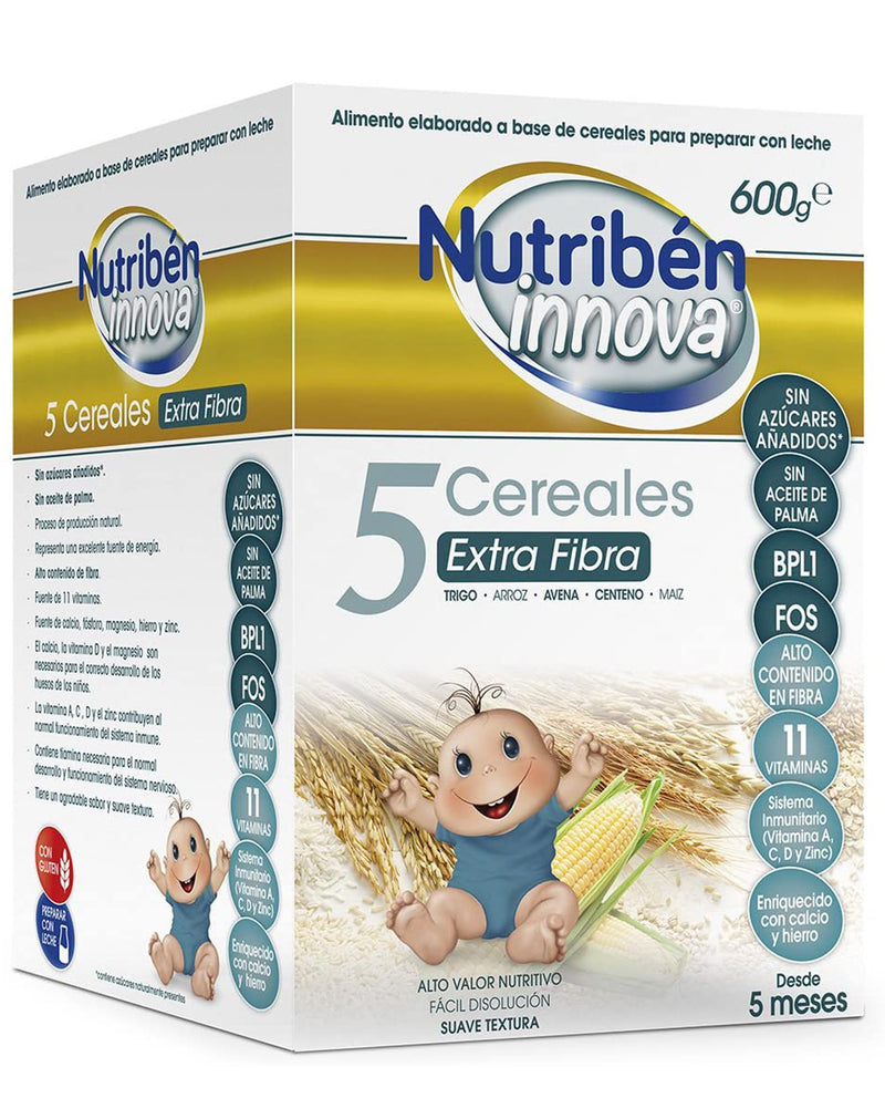 Nutriben Innova 5 Cereals 5 Months + * 600 G