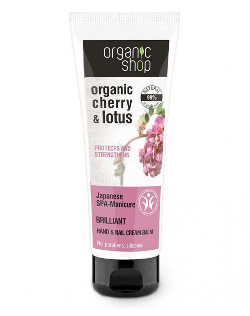 Organic Shop Cherry & Lotus Hand & Nail Cream -Balm * 75 ML