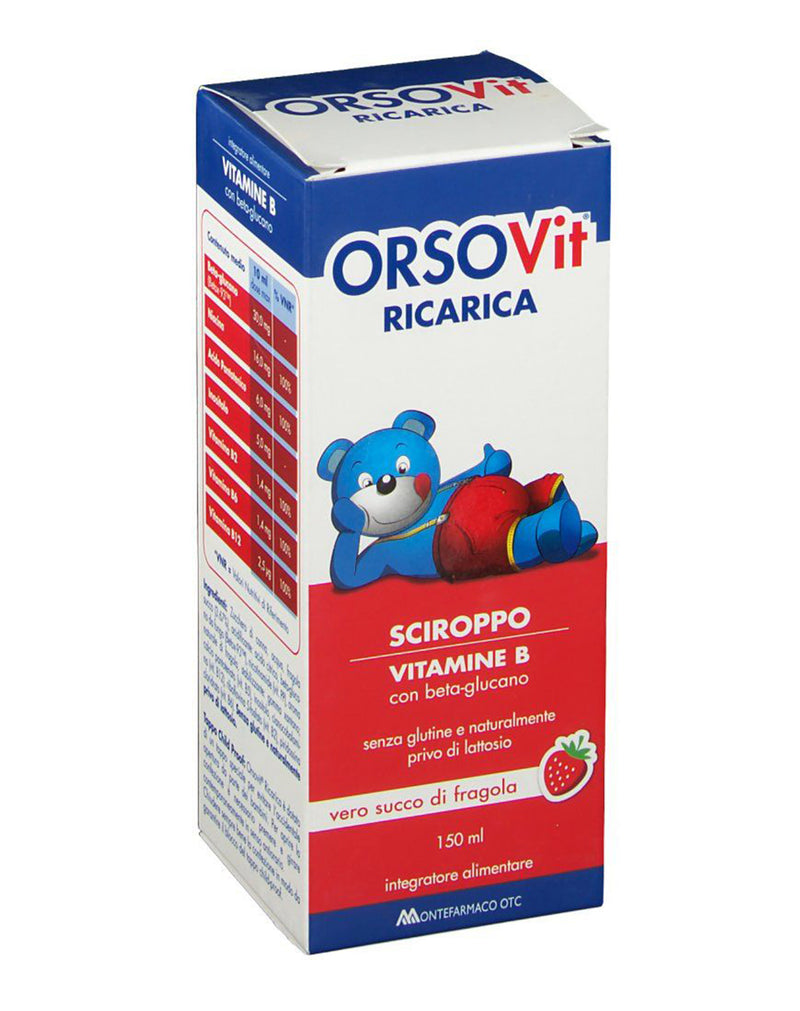 OrsoVit Ricarica Sciroppo Vitamine B * 150 ML
