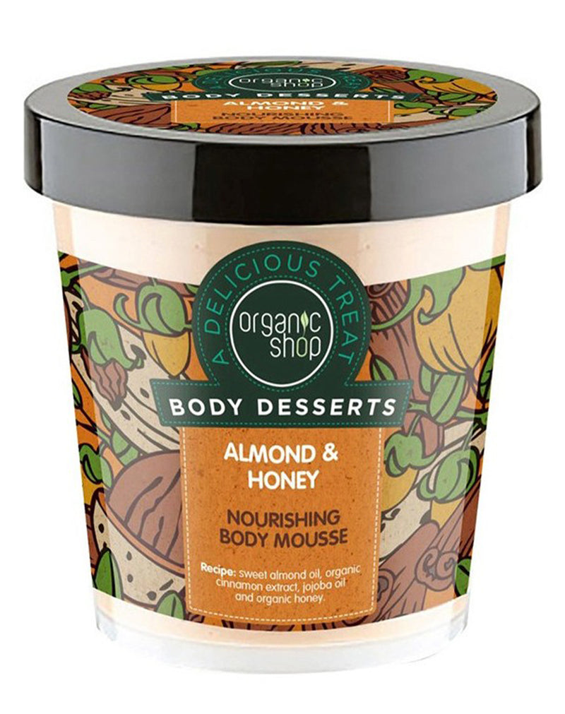 Organic Shop Body Desserts Almond & Honey Nourishing Body Mousse * 450 ML