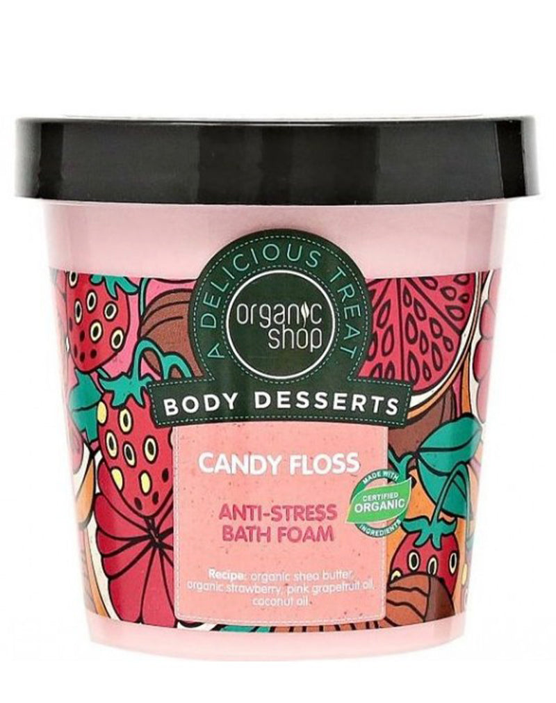 Organic Shop Body Desserts Candy Floss Bath Foam * 450 ML
