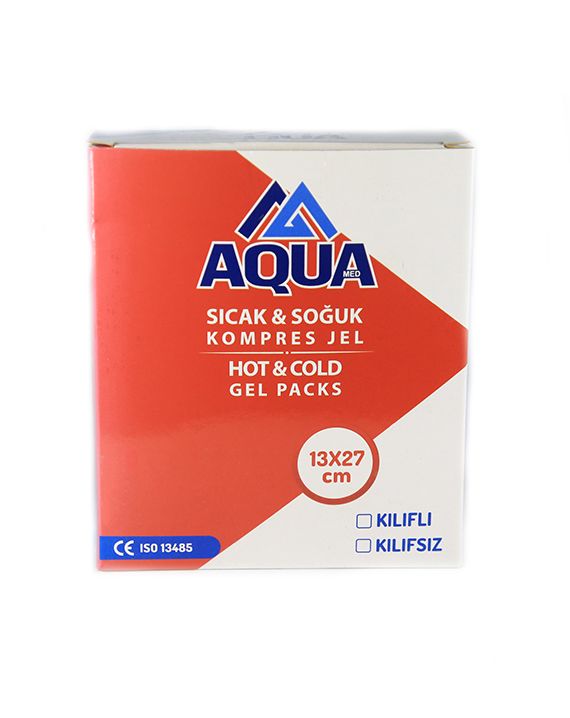 Aqua med hot & cold gel packs 13x27 cm