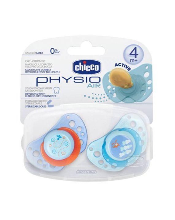 Chicco physio 4m+ orthodontic latex kt*2