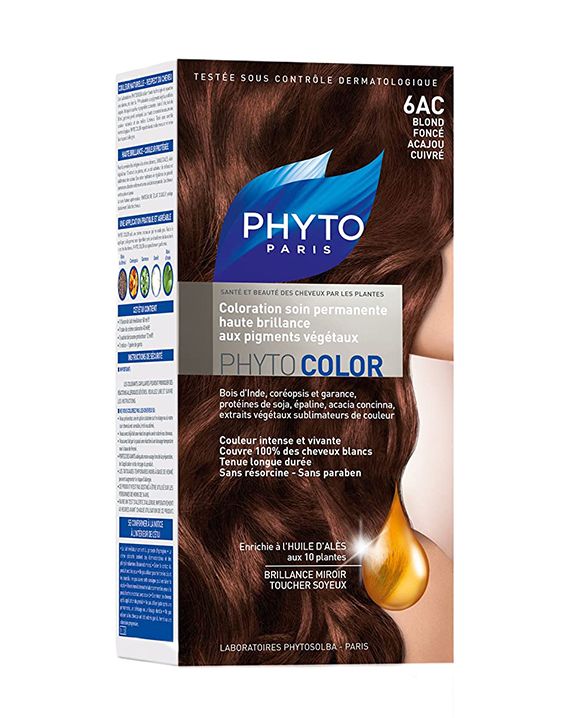 Phytocolor 6ac dark copper mahogany blonde