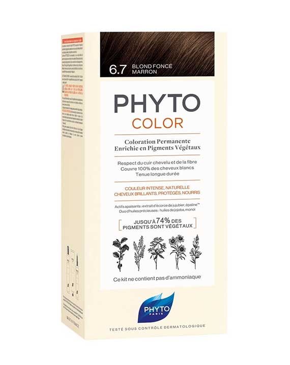 Phytocolor 6.7 dark chestnut blonde