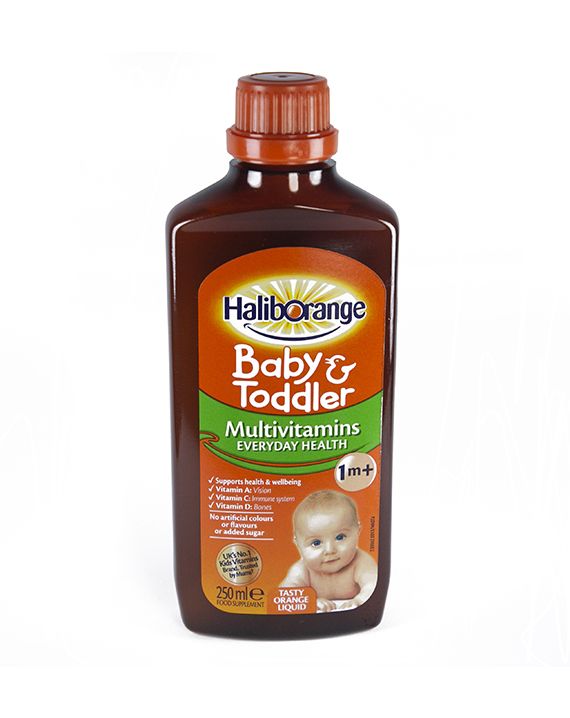 Haliborange baby & toddler multivitamin liquid 1m+ fl 250ml