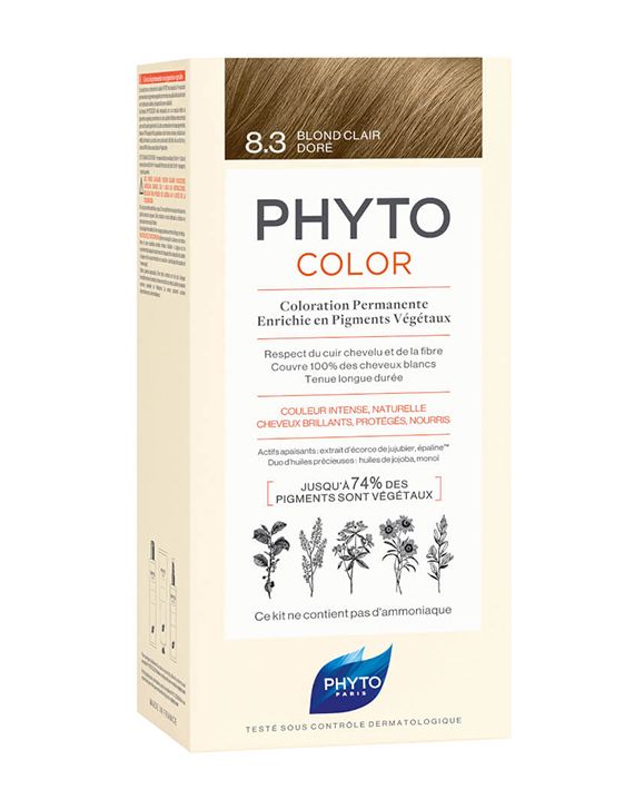Phytocolor 8.3 light golden blonde
