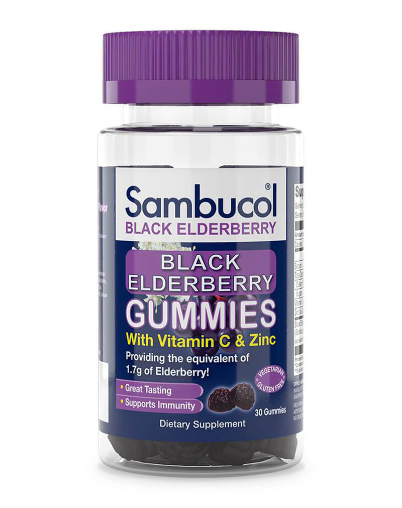 Sambucol Black Elderberry Gummies * 30