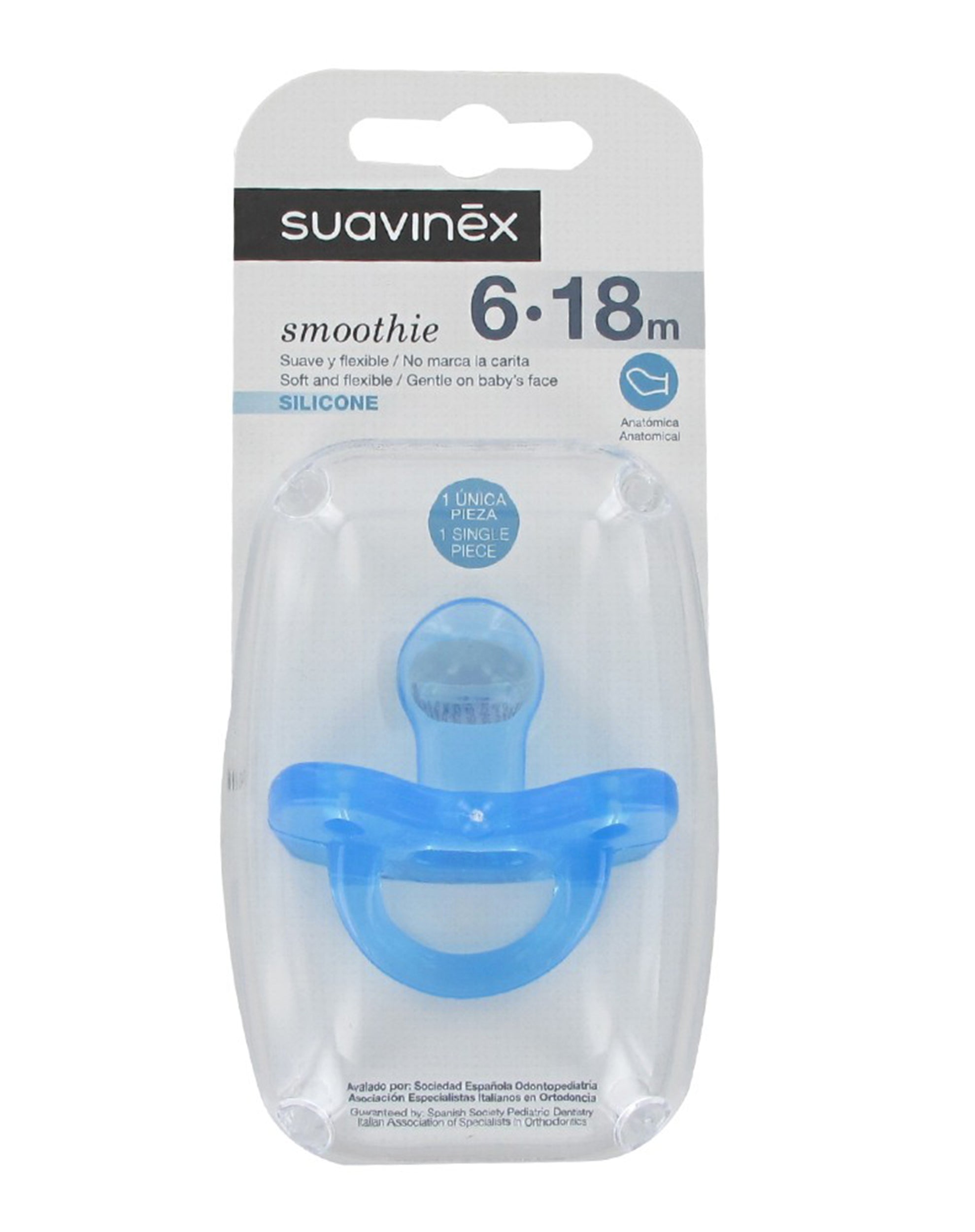 Suavinex Selection SX Pro Anti-Colic Silicone Bottle Medium Flow +3m Soft  Colors 240ml (8.11 fl oz)