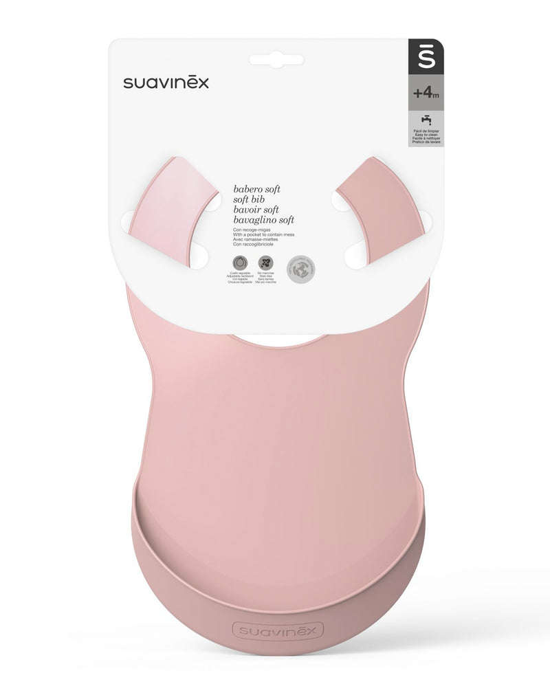 Suavinex Waterproof Baby Soft Bib 4 Months +
