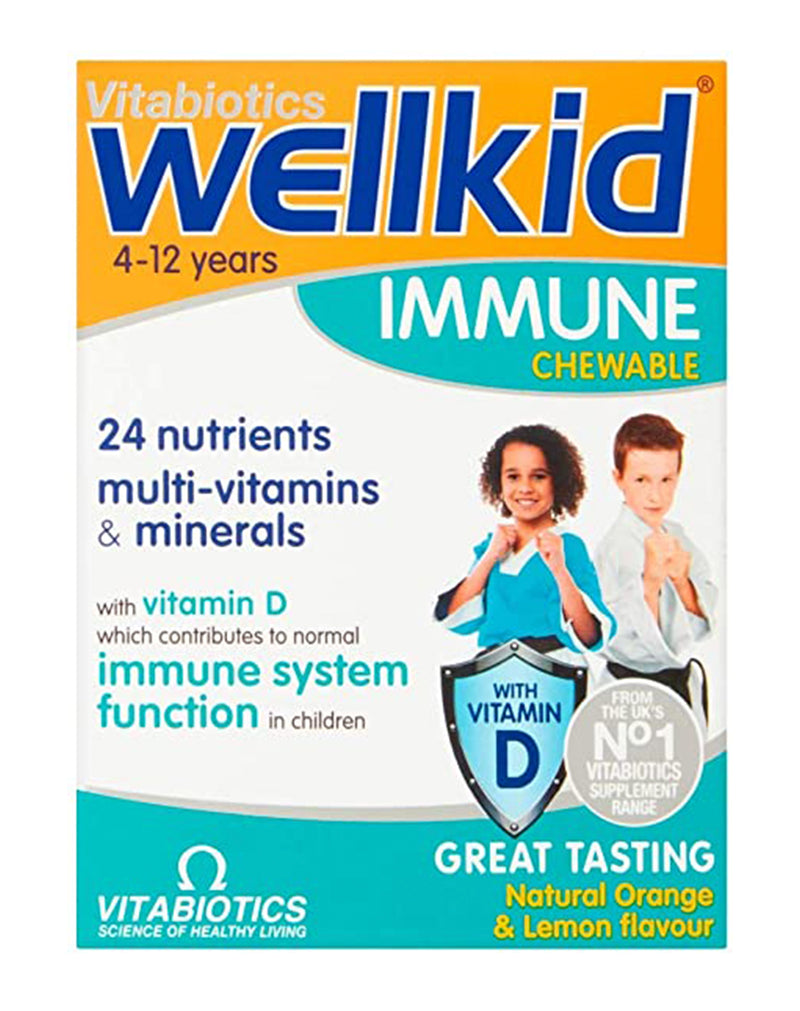 Vitabiotics Wellkid Immune Chewable * 30