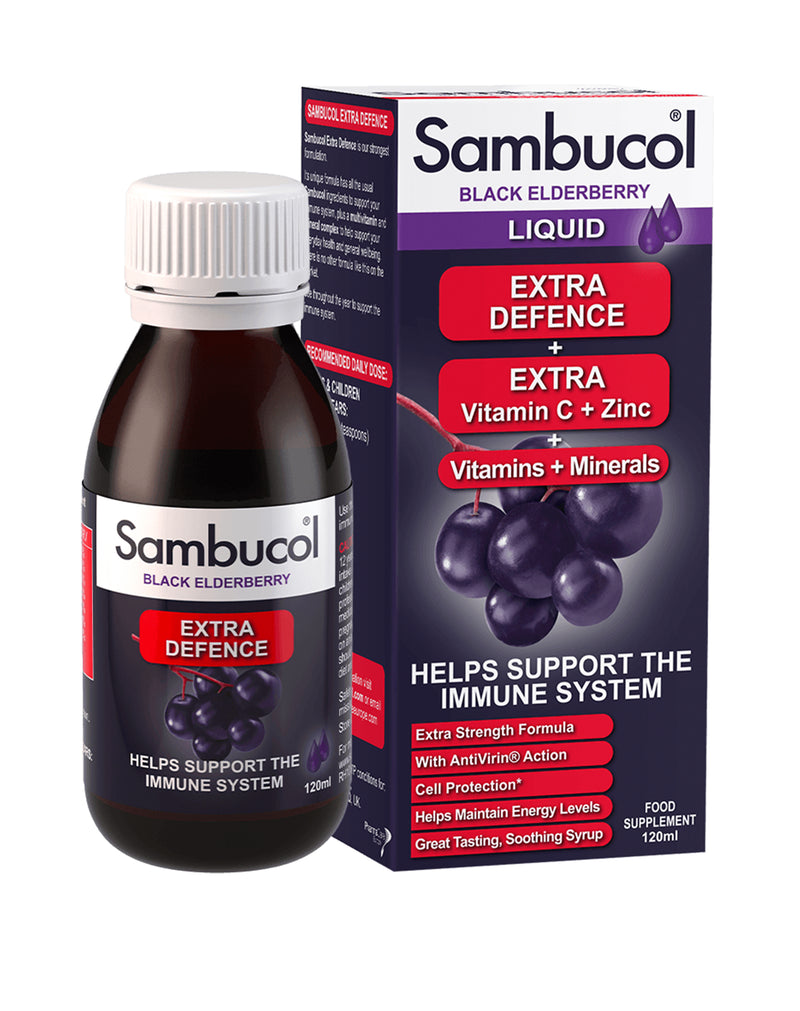 Sambucol Liquid Extra Defence * 120ML