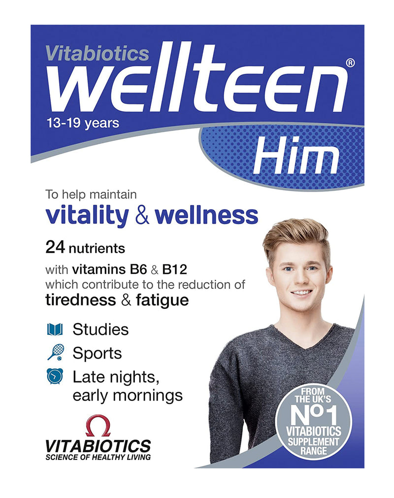 Vitabiotics Wellteen Him 13-19 Years * 30
