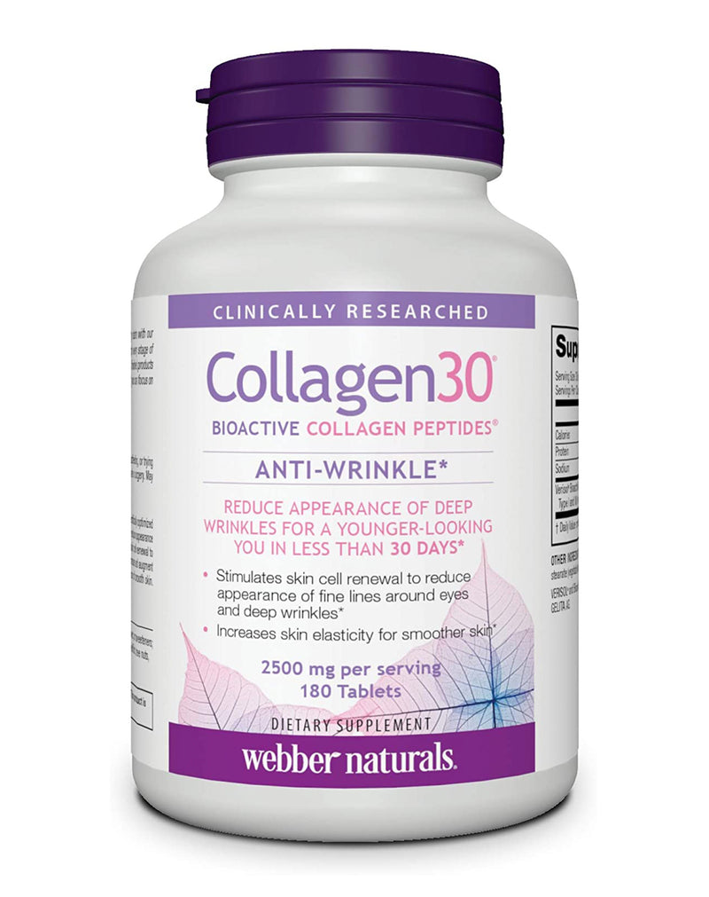 Webber Naturals Collagen 30 Anti-Wrinkle * 180